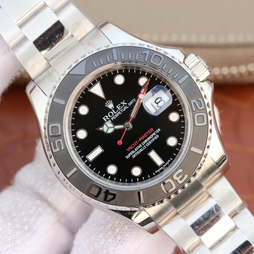 Yacht Master 1 ( Black & Blue Dial ) Stainless Steel 40mm