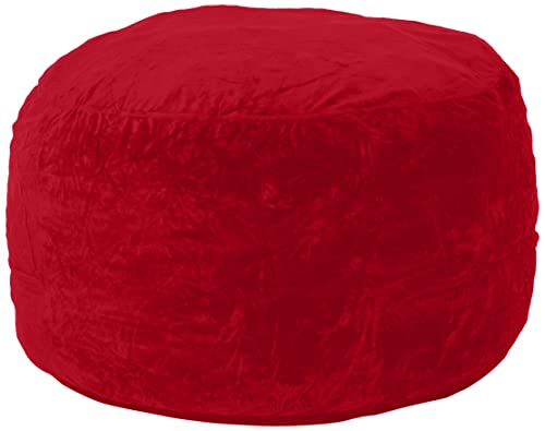 Chill Sack Bean Bag Chair - 5' Giant Memory Foam Lounge Chair with Soft Microfiber Cover – Cozy Furniture for Living Room, Dorm