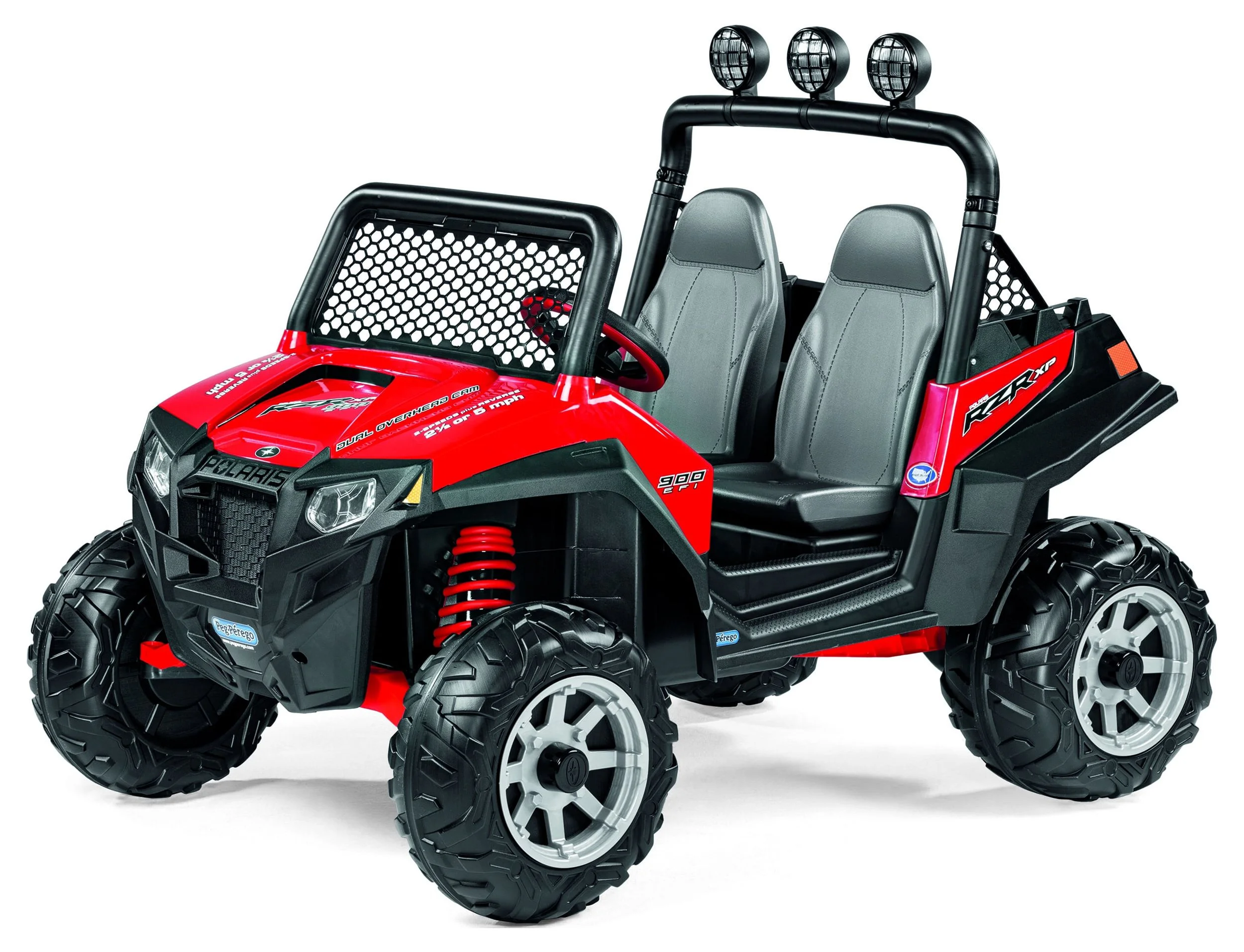 Peg Perego Polaris Ranger RZR 900 12-Volt Battery-Powered Ride-On, Red