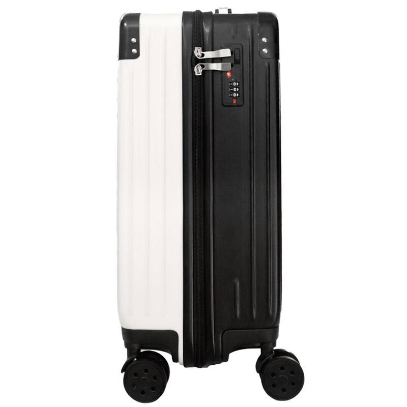 Mojo 21 in. White Dallas Cowboys Premium 2-Toned Carry-On Suitcase