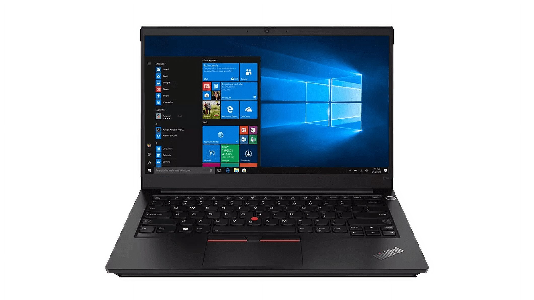Lenovo ThinkPad E14 Business Laptop, 14" FHD (1920 x 1080), AMD Ryzen 5 4600U, 8GB RAM, 256GB SSD, AMD Radeon Graphics, Windows 10 Pro
