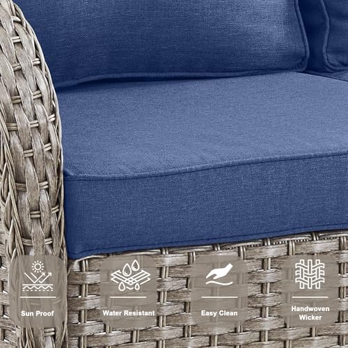 Patio Club Chair Wicker Chairs