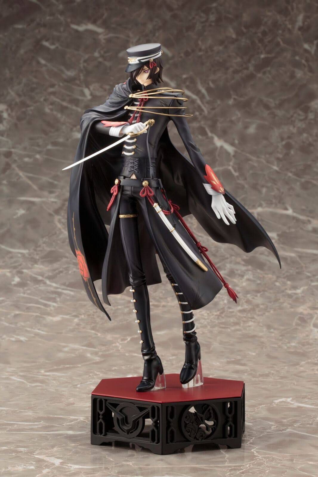 ARTFX J Code Geass Lelouch Lamperouge Code Black 1st Live Encore! Ver PVC Figure
