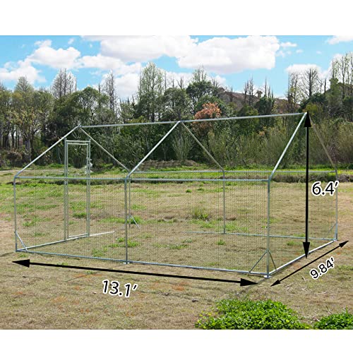 Large Metal Chicken Coop