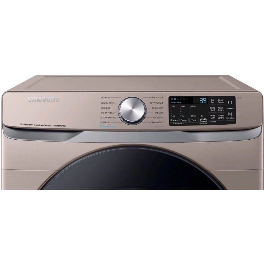 Samsung 7.5 cu. ft. Smart Electric Dryer with Steam Sanitize+ DVE45B6300C