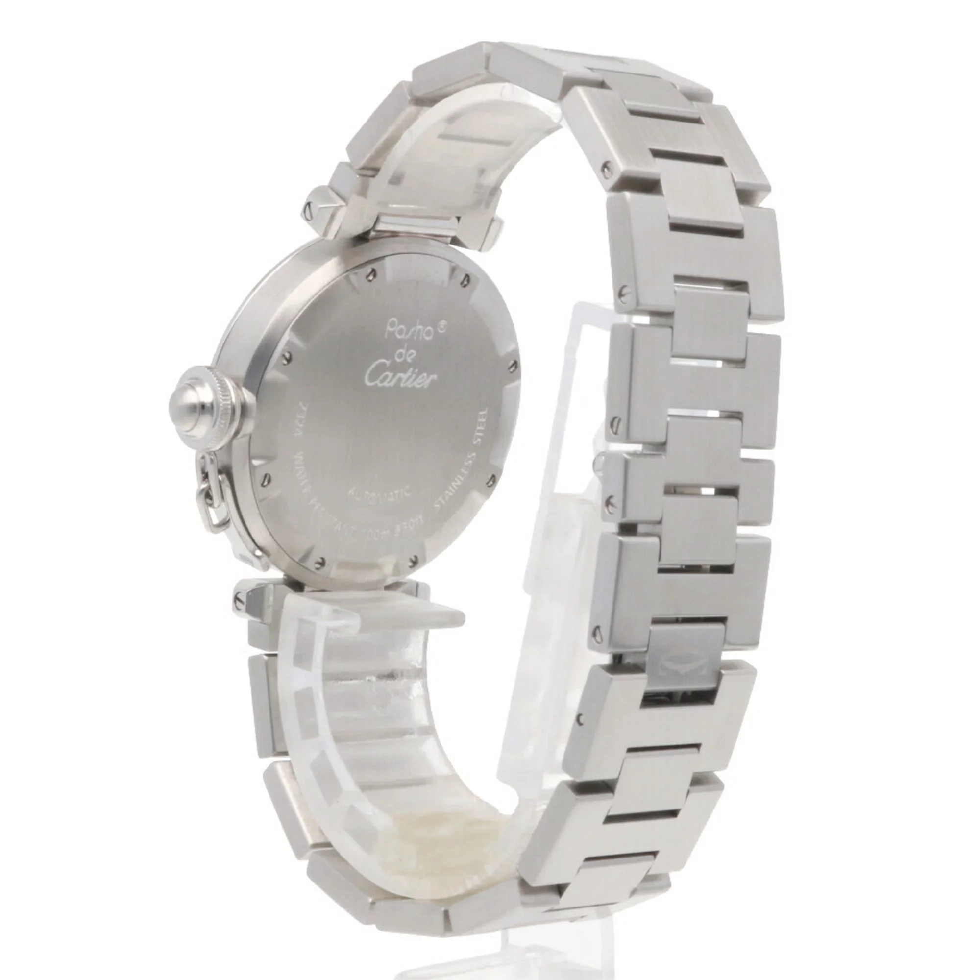 Pre-Owned Cartier CARTIER Pasha C watch stainless steel 2324 unisex (Good)