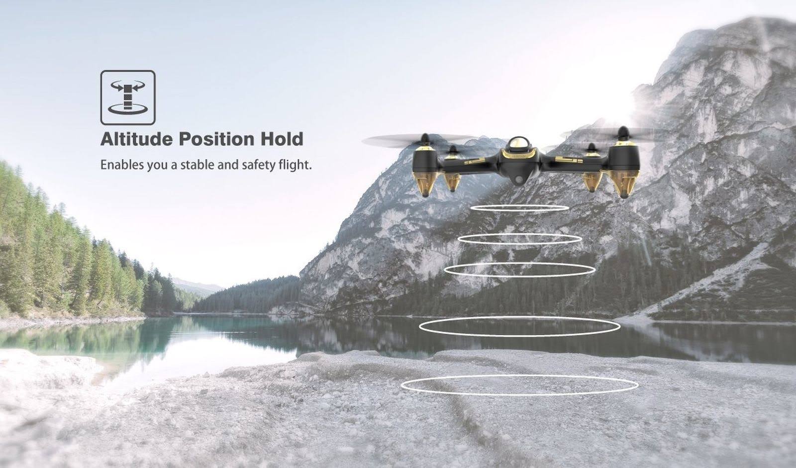 Hubsan Professional Version Mode Switch H501S X4 5.8G FPV Brushless with 1080p HD Camera GPS RC Quadcopter RTF