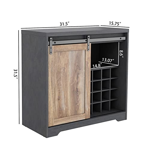 Farmhouse Coffee Bar Cabinet