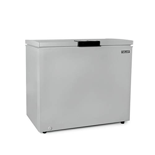 Newair 13.8 cu. ft. Upright Freezer, Fridge Freezer Convertible, Garage Ready Refrigerator, Frost Free Freezer with Door Alarm, Stand up Deep Freezer