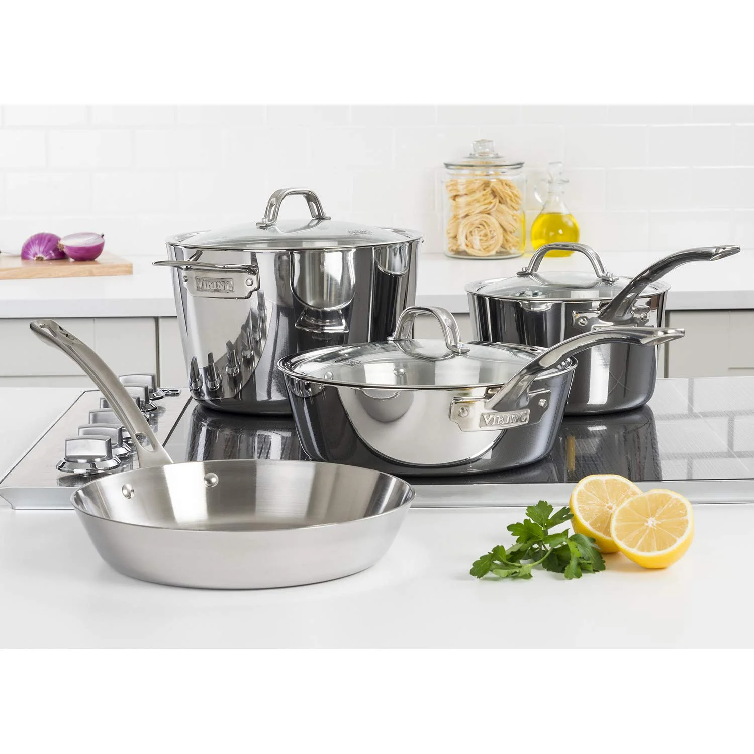 Viking Contemporary 7 Piece Cookware Set