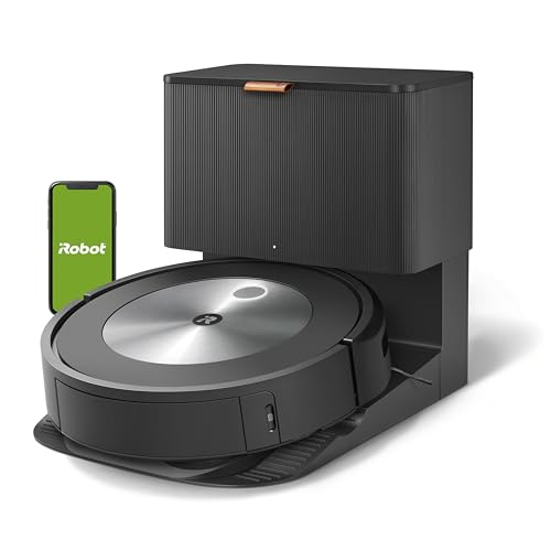 iRobot Roomba j7+ (7550) Self-Emptying Robot Vacuum &ndash; Uses PrecisionVision Navigation to Identify & Avoid Objects Like Socks, Shoes