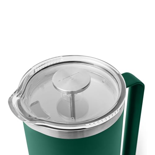 YETI Rambler French Press Coffee Maker, with GroundsControl Filter