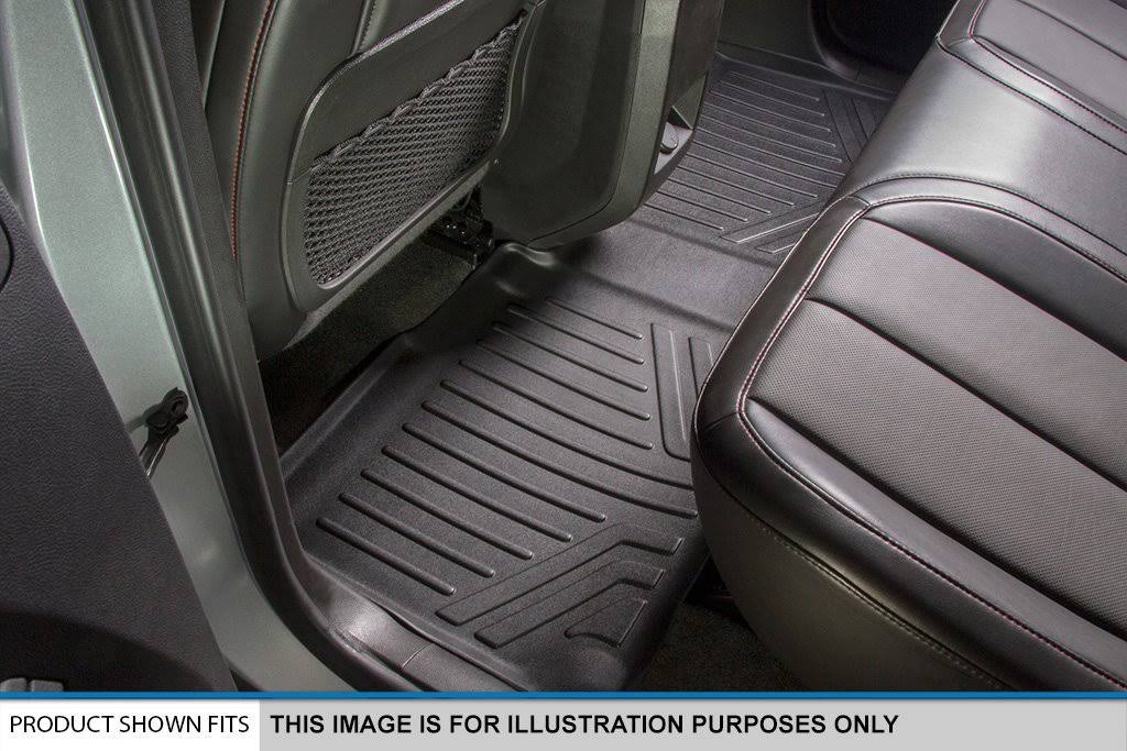 MAXLINER Maxfloormat Floor Mats for F-150 SuperCab with Front Bucket SEATS Black F150