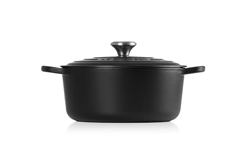 Le Creuset Enameled Cast Iron Signature Round Dutch Oven, 5.5 qt., Cerise