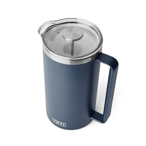 YETI Rambler French Press Coffee Maker, with GroundsControl Filter