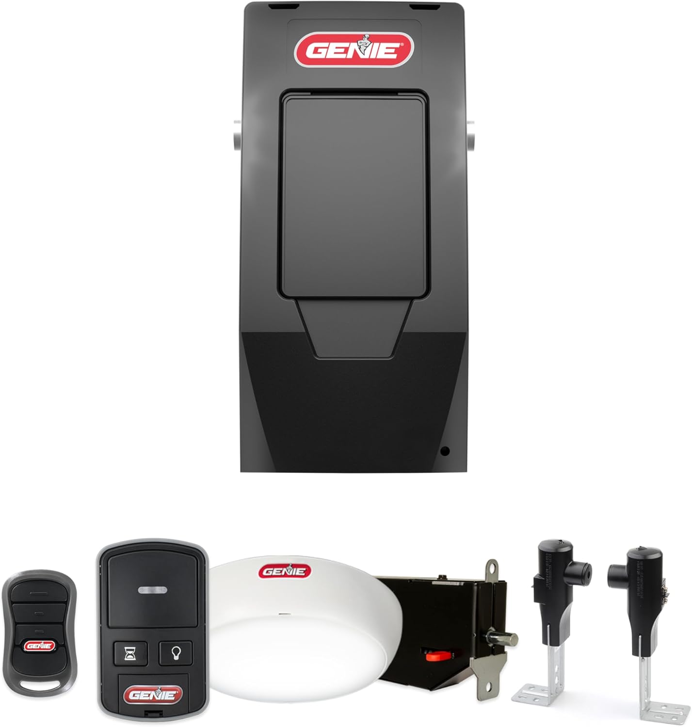 Genie 6072H-O Residential Wall Mounted Garage Door Opener, Black