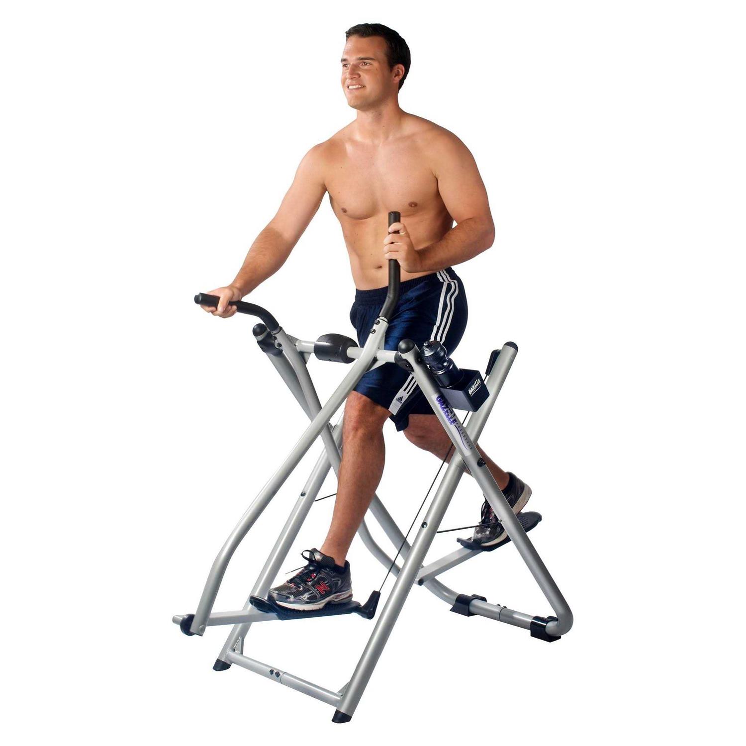 Gazelle Freestyle Glider Home Fitness Exercise Machine Equipment w/ Workout DVD - Sports Supplies Online Store