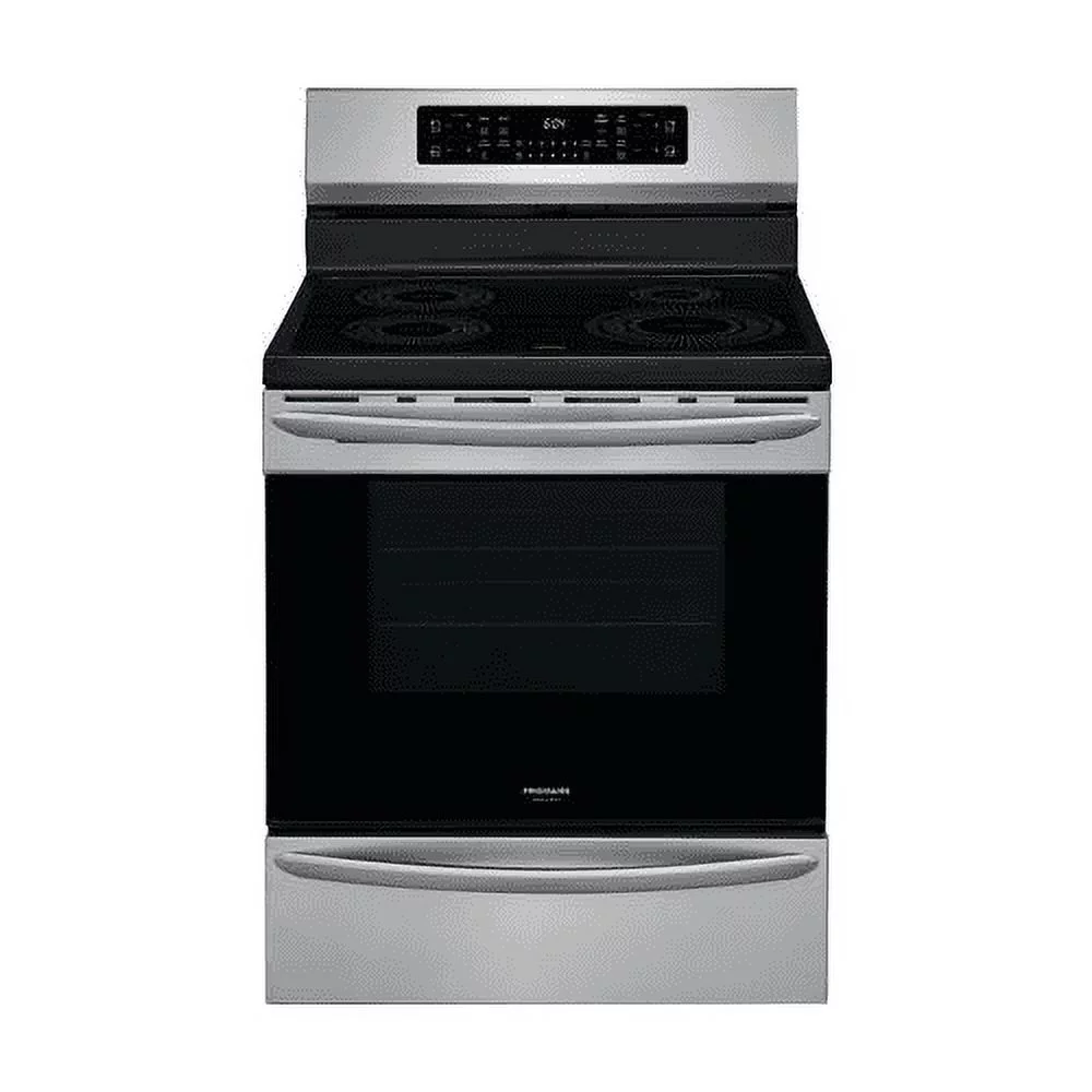 Frigidaire GCRI3058AF 30 Gallery Series Induction Range with 4 Elements 5.4 cu. ft. Capacity Air Fry and Steam Cleaning Option in Fingerprint