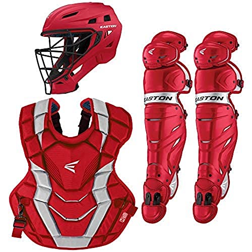 Easton | Elite X 2.0 Baseball Catcher's Equipment | Box Set | NOCSAE Approved | Youth/Intermediate/Adult | Multiple Colors