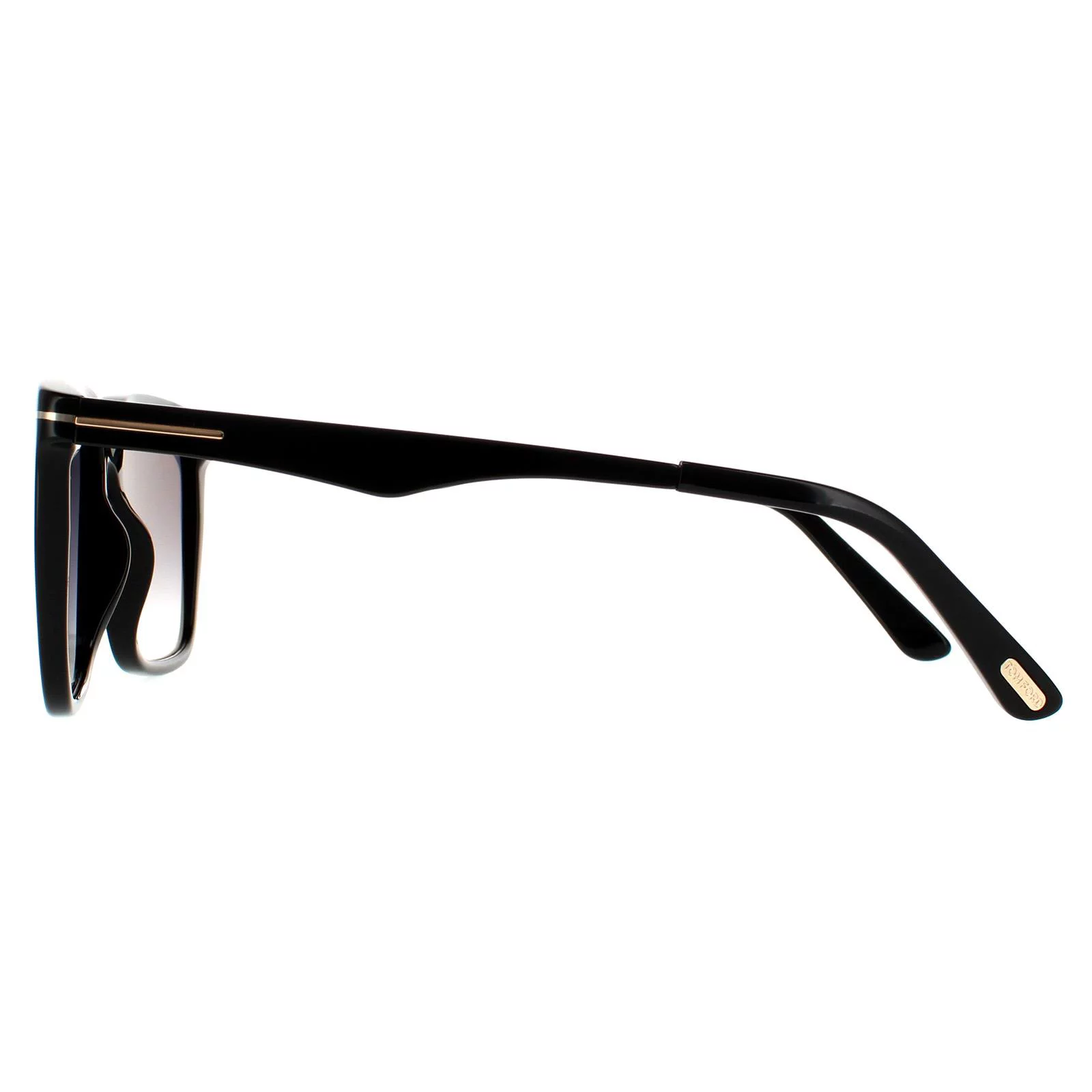 Tom Ford Garrettt Smoke Gradient Square Men's Sunglasses FT0862 01B 56