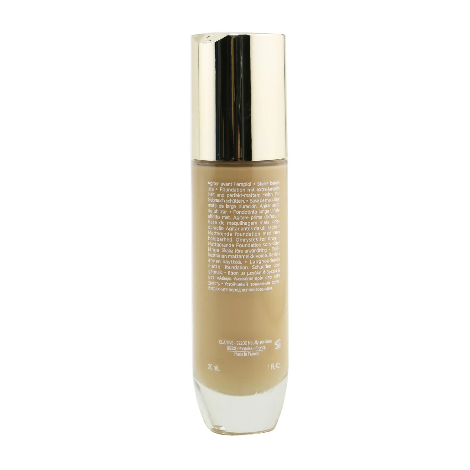 Clarins Everlasting Long Wearing & Hydrating Matte Foundation - # 109C Wheat  30ml/1oz