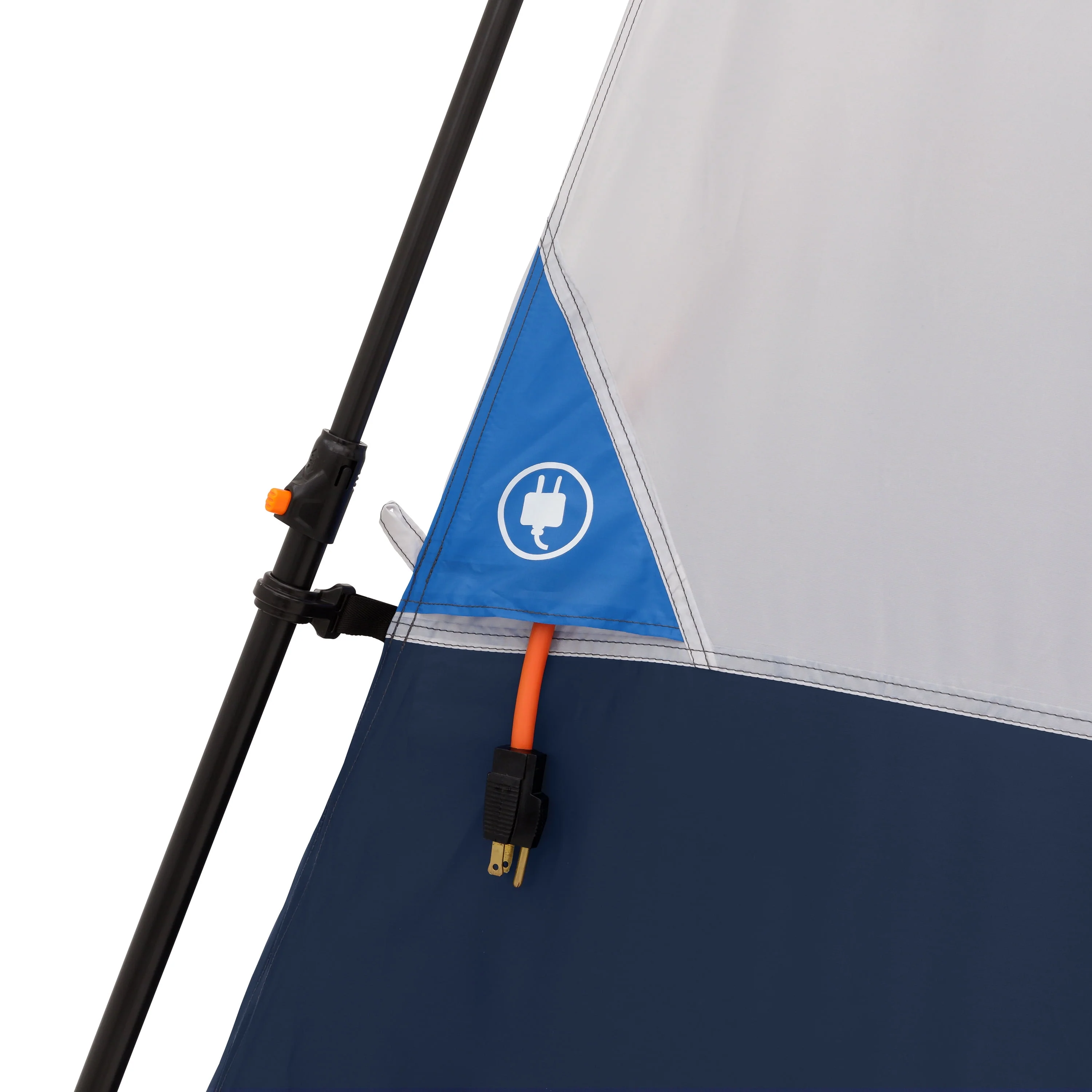 Ozark Trail 10' x 9' 6-Person Instant Cabin Tent with LED Lighted Hub, 25 lbs