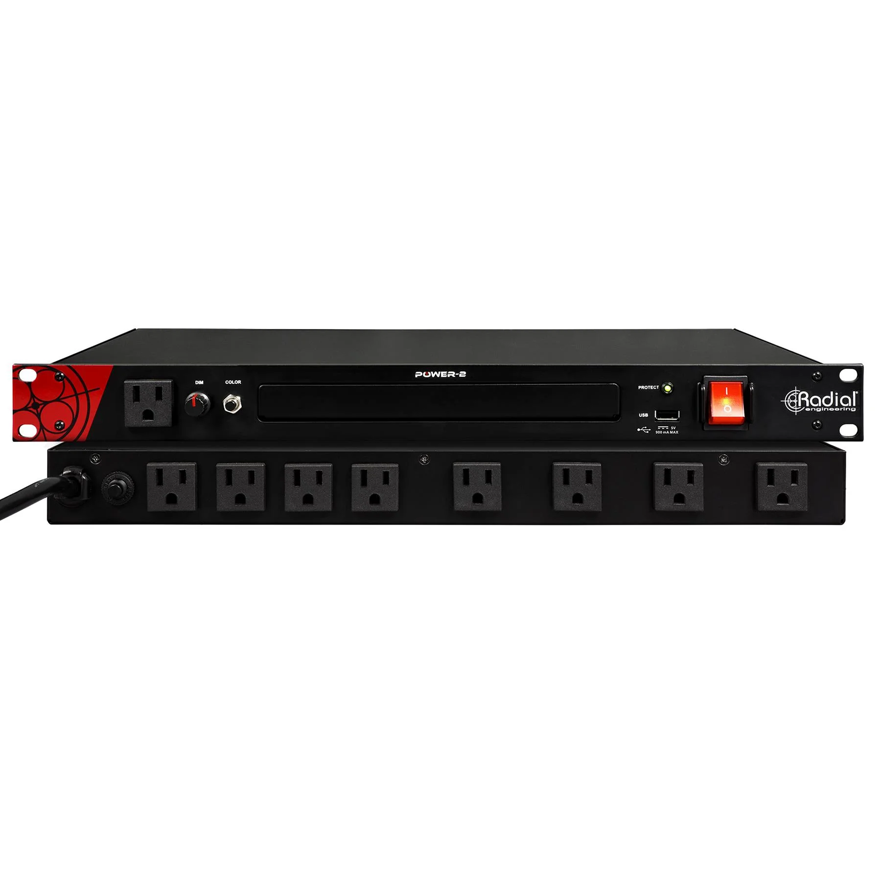 Radial Engineering Power-2 Surge Suppressor & Power Conditioner W/LED's