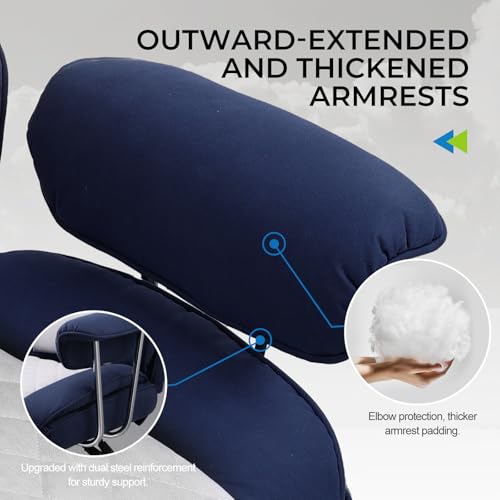 GTRACING Gaming Chair,Office Chair with Pocket Spring Lumbar Support