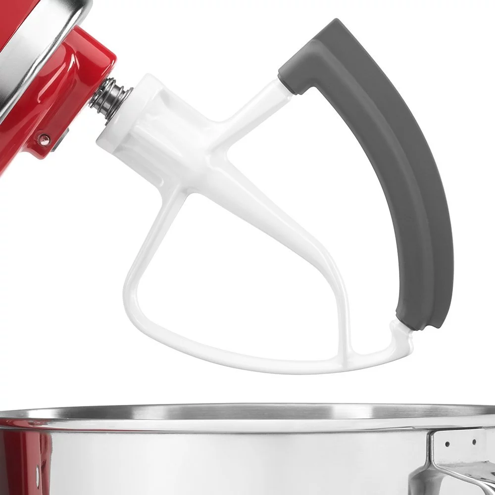 KitchenAid DRTVICE4 (FGA+RVSA+FVSP+KFE5T) Stand Mixer Attachment Pack Food Grinder/Fruit Vegetable Strainer/Rotor Slicer Shredder/Flex Edge Beater
