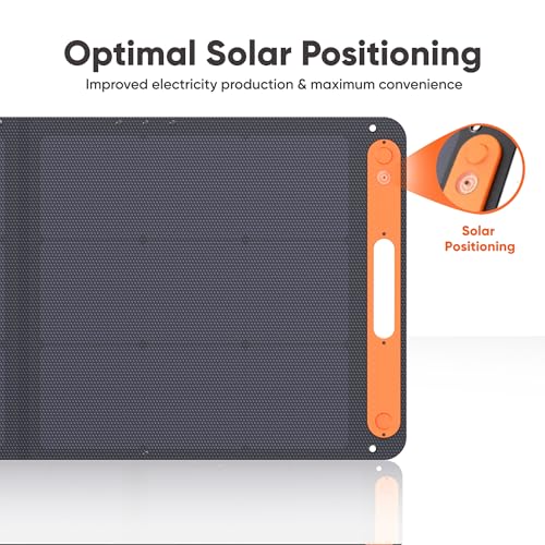 Jackery SolarSaga 200W Portable Solar Panel, IP68 with Sunlight Angle Indicator
