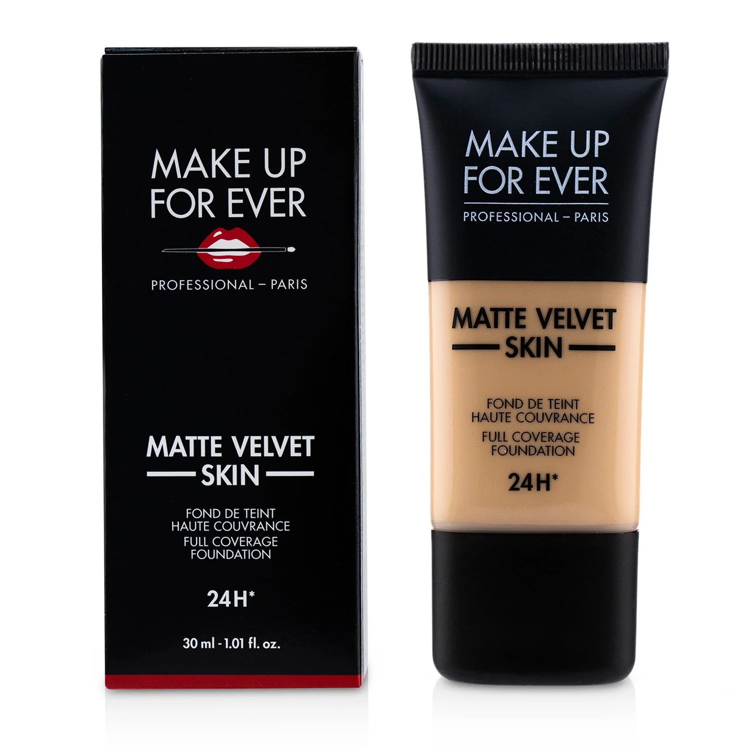 Make Up For Ever Matte Velvet Skin Full Coverage Foundation - # Y305 (Soft Beige)  30ml/1oz
