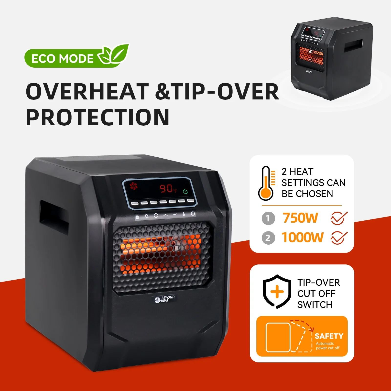 Beyond Heat Infrared Cabinet Heater