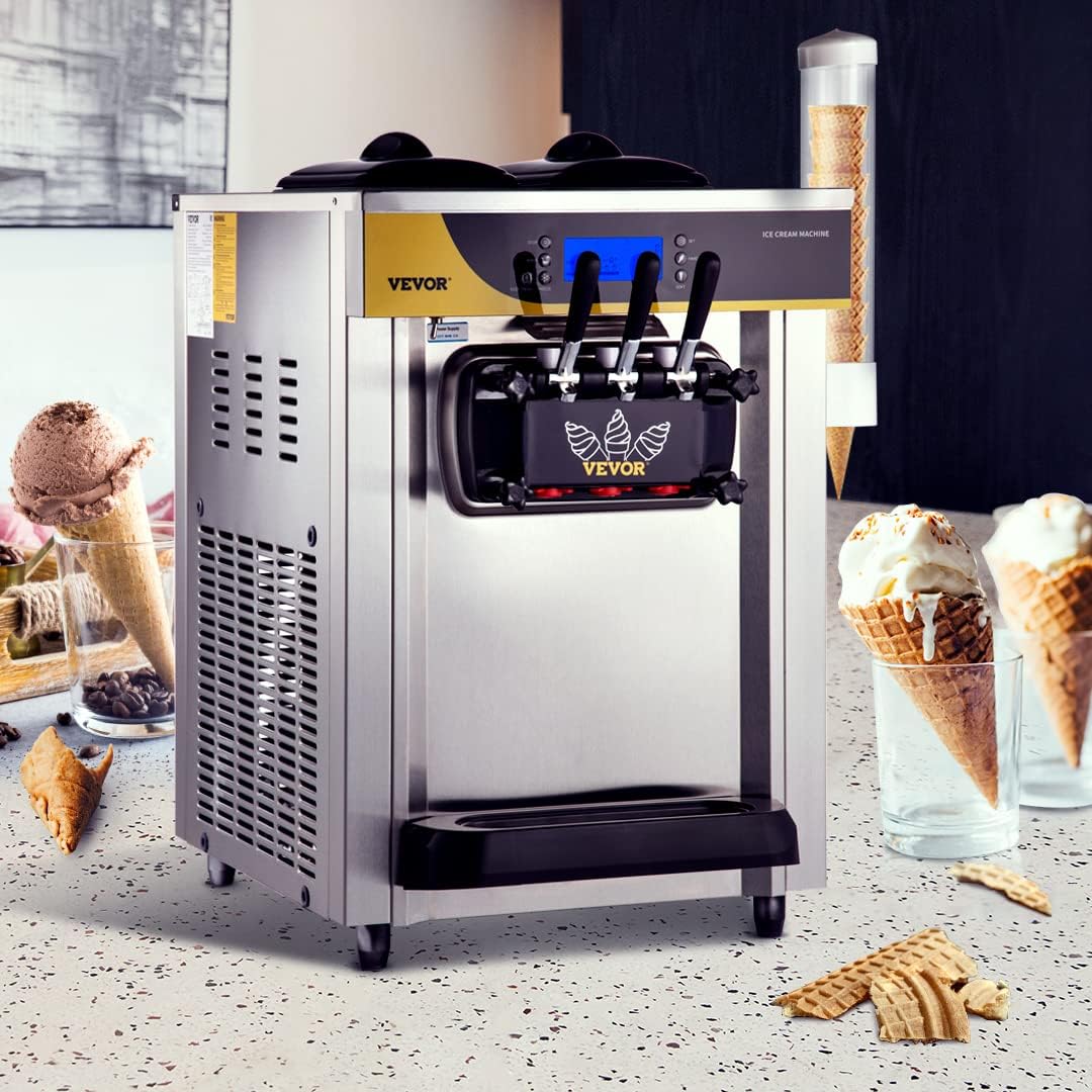 VEVOR Commercial Ice Cream Maker Machine for Home