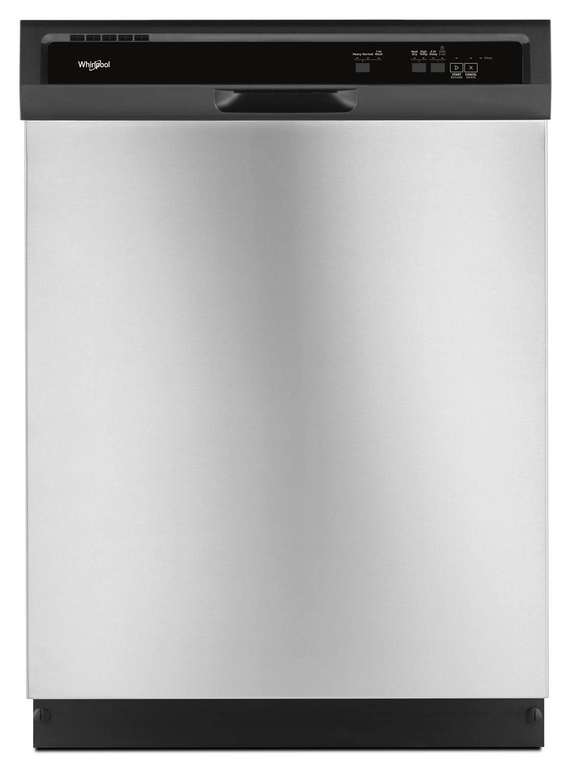 Whirlpool WDF331PAHS 23.9x22 Built-in Dishwasher - Stainless Steel