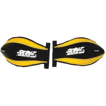 Skinz Protective Gear Pro-Series Handguards Black Yellow HGP100-BK Ylw