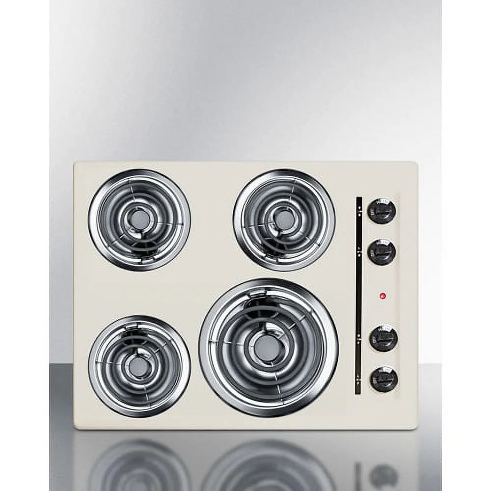SUMMIT SEL03 24 Wide 4-burner Coil Cooktop