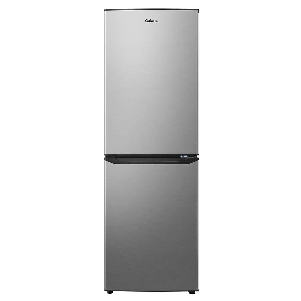 Galanz GLR74BS1E04 Bottom Refrigerator, Adjustable Mechanical Thermostat with True Freezer, Versatile Door Storage, 7.4 cu.ft, S