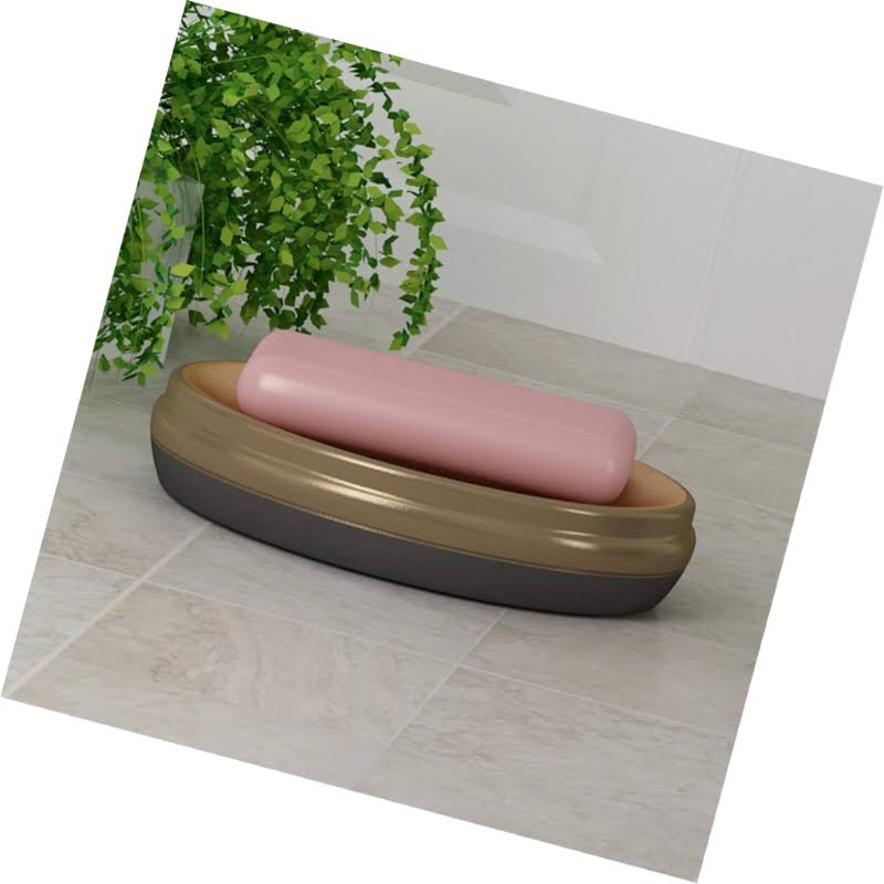 NuSteel CA322-7PC-SET Horizon 3 Tone Copper Bath Accessories Set - Set of 7