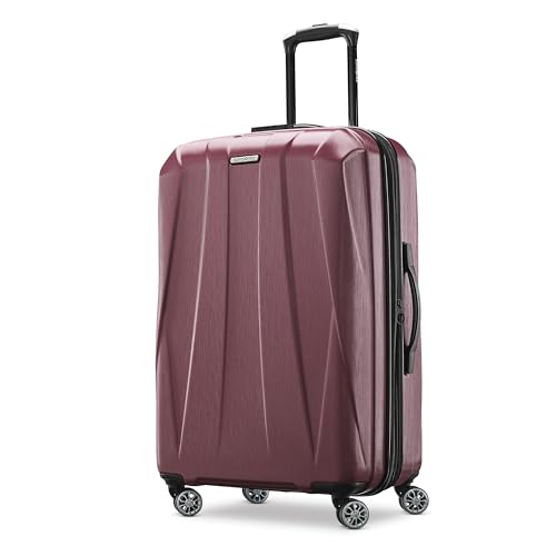 Samsonite Centric 2 Hardside Expandable Luggage with Spinner Wheels, Black, Carry-On 20-Inch
