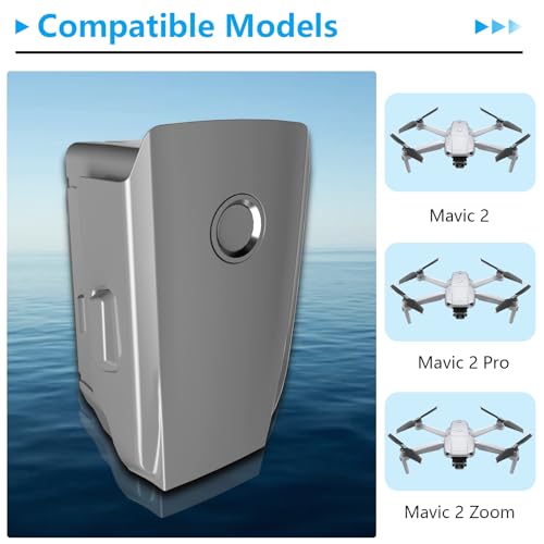 Mavic 2 Pro Battery 3850mAh 15.4V,31 Minutes Flight Time Compatible with DJI Mavic 2 Pro/Zoom/Enterprise Advance