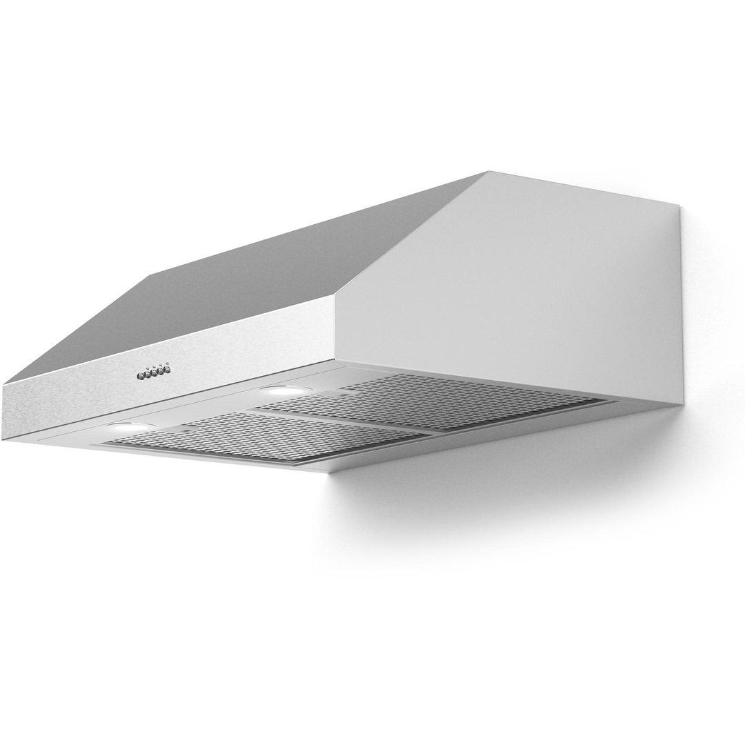 Forte LUCCA40 40x22 Lucca Under Cabinet Range Hood with 560 CFM, LED Lighting, in Stainless Steel