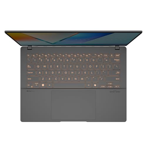 ASUS Vivobook S 14 OLED Slim Laptop, AMD Ryzen AI 9 365(10 Cores), 24GB, 1TB SSD, Customizable RGB Keyboard, Cool Silver, M5406WA-AH94