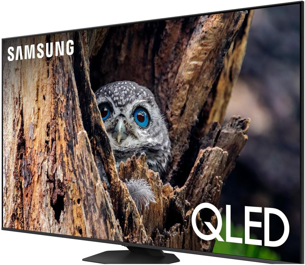 Samsung QN55Q80DAFXZA 55 Inch QLED 4K Smart TV 2024 (Renewed) Bundle with 2 YR CPS Enhanced Protection Pack