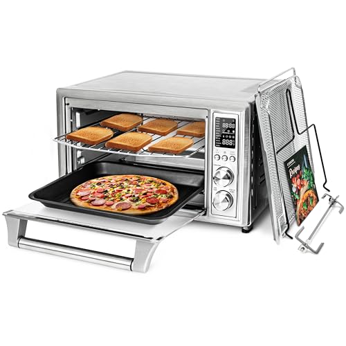COSORI 11-in-1 Air Fryer Oven , 13Qt Small Footprint Airfryer combo with Rotisserie, Toast, Bake, Roast, Reheat Functions and more