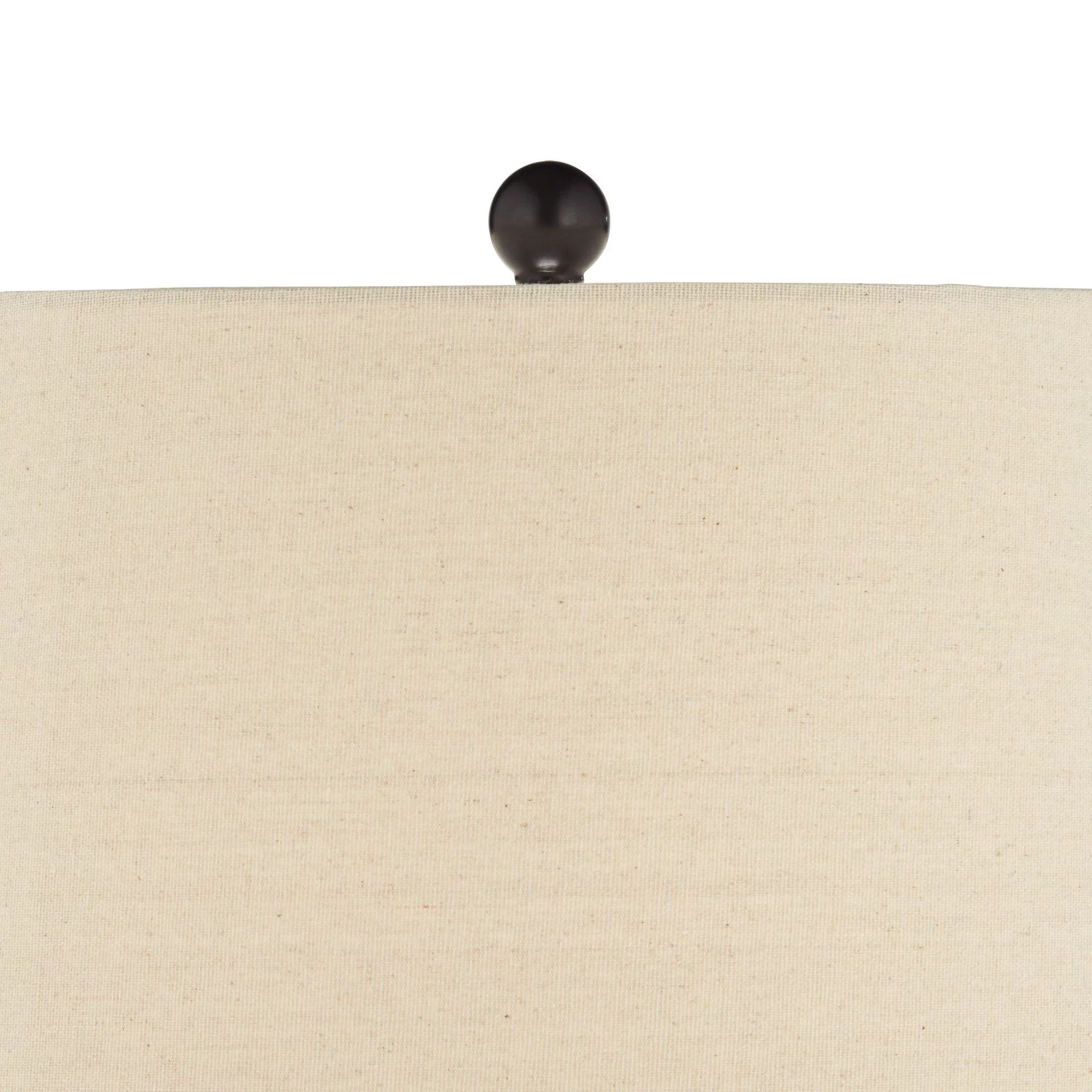 360 Lighting San Carlos Coastal Modern Table Lamps 29" Tall Set of 2 Natural Rattan Wicker Oatmeal Fabric Drum Shade for Bedroom Living Room Bedside