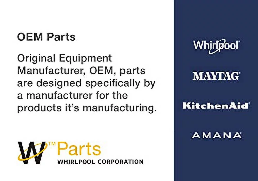 Whirlpool W10782773 OEM Dishwasher Pump and Motor Assembly Replacement Part