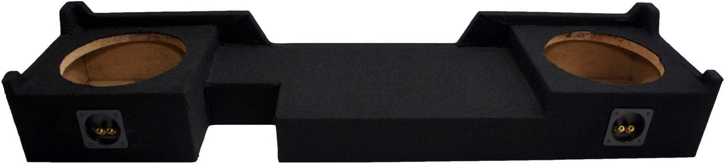 Compatible with Ford F150 Extended Super Cab Truck 2004-2008 Dual 10 Subwoofer Sub Box Speaker Enclosure