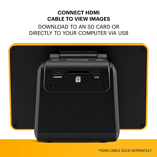 Kodak Slide N Scan Max Digital Film Slide Scanner, Black/Yellow (RODFS70)