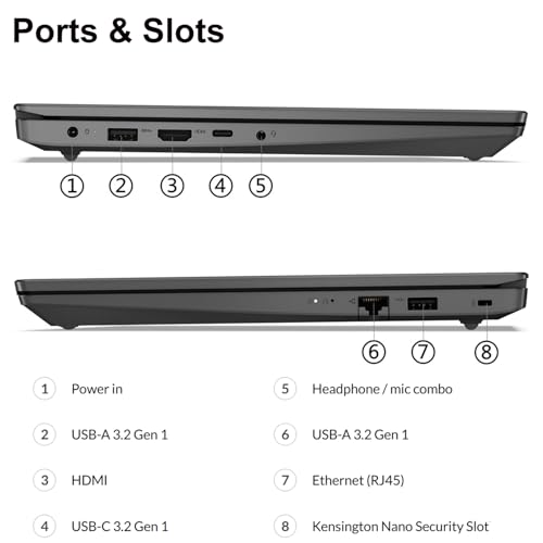 Lenovo V15 G4 15.6" FHD Business Laptop Computer, 13th Gen Intel Octa-Core i5-13420H up to 4.6GHz (Beat i7-1355U), 16GB DDR4 RAM, 512GB PCIe SSD