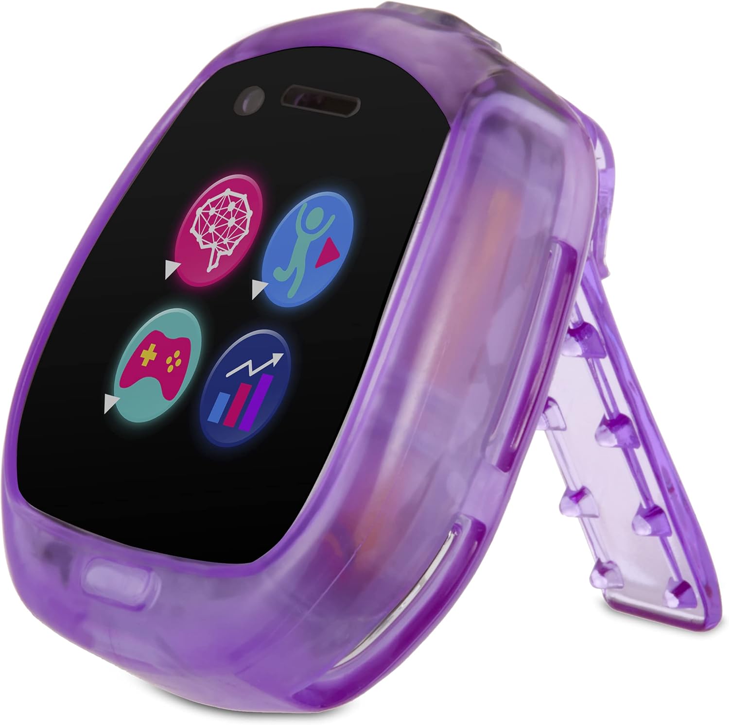 Little Tikes Tobi 2 Robot Purple Smartwatch- 2 Cameras, Interactive Robot, Games, Videos, Selfies, Pedometer & More, Touchscreen